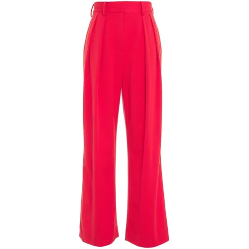 High-Waist Trousers Aw24 , female, Sizes: XS - Staud - Modalova