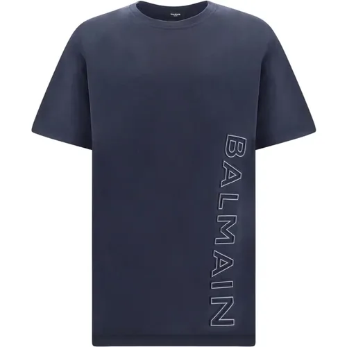 Reflect Baumwoll T-Shirt Balmain - Balmain - Modalova