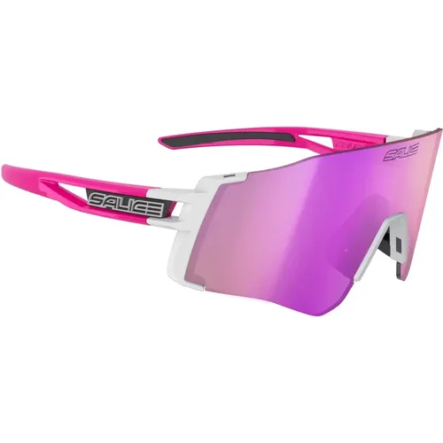 Stylish Sunglasses in White Violet/Rw Violet,Sunglasses 026S - Small - Salice - Modalova