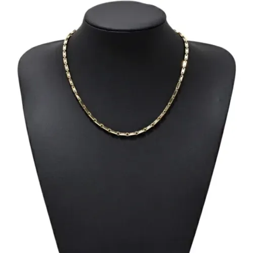 Pre-owned Jewellery, female, , Size: ONE SIZE Pre-owned Gold necklaces - Cartier Vintage - Modalova