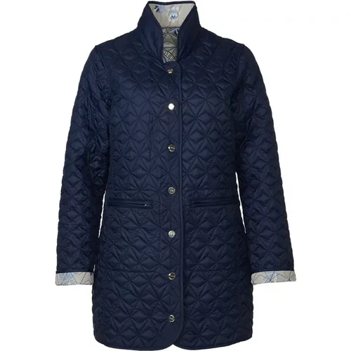 Reversible Winter Jacket Navy , female, Sizes: M, XL, 5XL, L, S - Danwear - Modalova