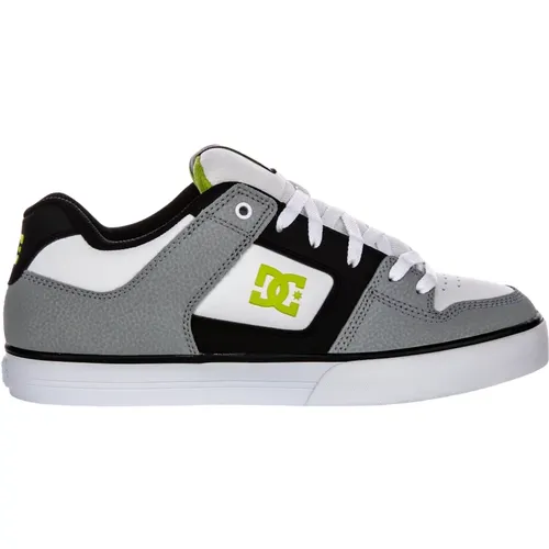 Skateboard Trainers White Grey Men , male, Sizes: 7 UK, 10 1/2 UK, 8 UK - DC Shoes - Modalova