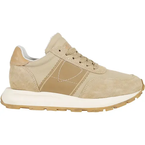 Neutral Sneakers for Women Aw24 , female, Sizes: 2 UK, 6 UK, 4 UK, 7 UK, 3 UK, 5 UK, 8 UK - Philippe Model - Modalova