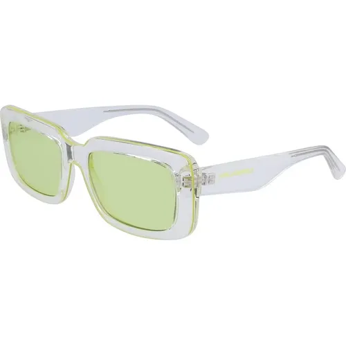 Sunglasses, unisex, , Size: ONE SIZE Transparent Injected Sunglasses - Karl Lagerfeld - Modalova