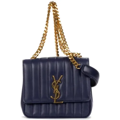 Pre-owned Cross Body Bags, female, , Size: ONE SIZE Pre-owned Leather shoulder-bags - Yves Saint Laurent Vintage - Modalova