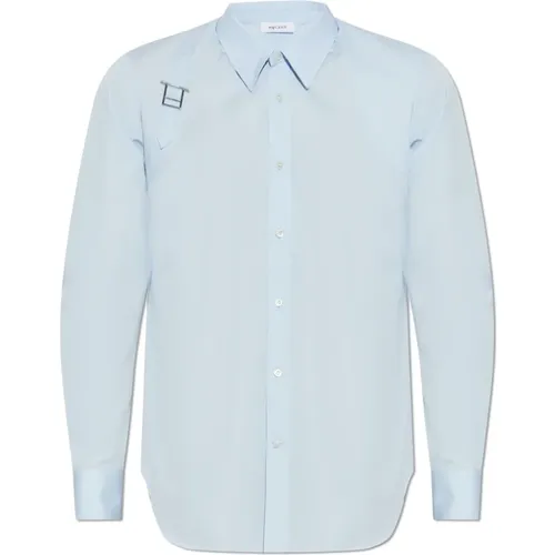 Formal Shirts, male, , Size: S Cotton shirt - alexander mcqueen - Modalova