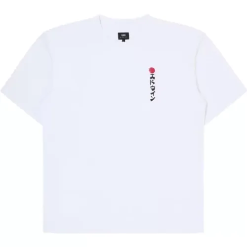 Kamifuji T-Shirt , male, Sizes: M - Edwin - Modalova