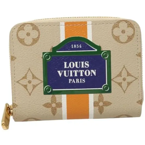 Pre-owned Wallets, female, , Size: ONE SIZE Pre-owned Canvas wallets - Louis Vuitton Vintage - Modalova