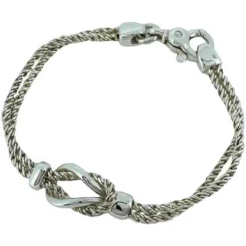 Pre-owned Jewellery, female, , Size: ONE SIZE Pre-owned Silver bracelets - Tiffany & Co. Pre-owned - Modalova