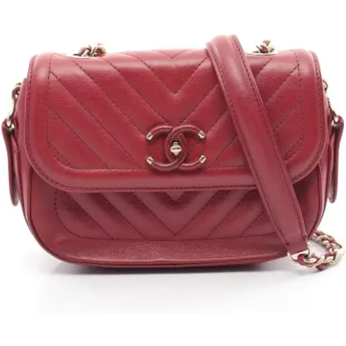 Pre-owned Cross Body Bags, female, , Size: ONE SIZE Pre-owned Leather chanel-bags - Chanel Vintage - Modalova