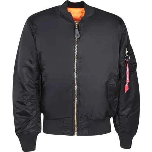 Bomber Jackets, male, , Size: S Heavy-duty jacket by Alpha - alpha industries - Modalova