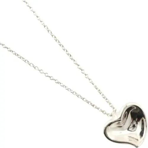 Pre-owned Jewellery, female, , Size: ONE SIZE Pre-owned Silver necklaces - Tiffany & Co. Pre-owned - Modalova