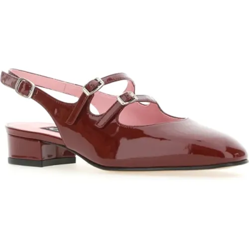 Patent Peche Heels , female, Sizes: 3 UK, 3 1/2 UK, 4 UK, 5 UK - Carel - Modalova