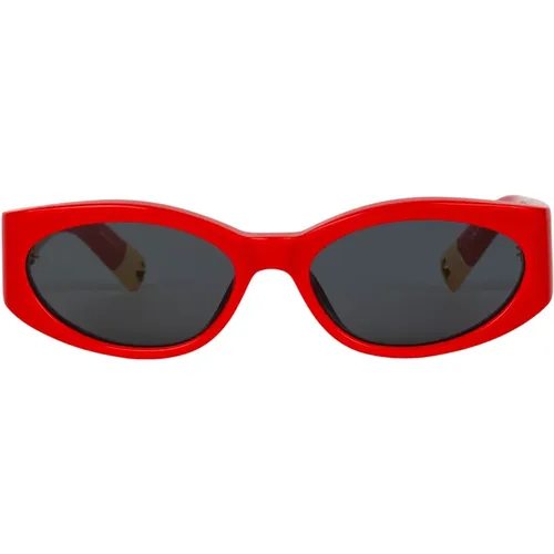 Sunglasses, unisex, , Size: ONE SIZE Oval Sunglasses - Jacquemus - Modalova