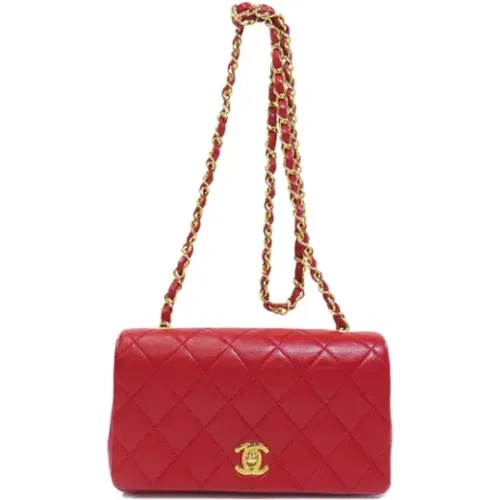 Rote Chanel Umhängetasche - Chanel Vintage - Modalova