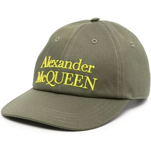 Caps, male, , Size: L Hats - alexander mcqueen - Modalova