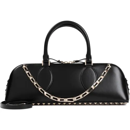 Rockstud Duffle Handbag , female, Sizes: ONE SIZE - Valentino Garavani - Modalova