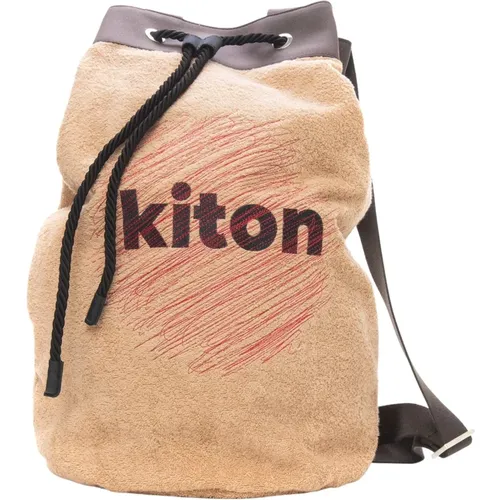 Soft kit Backpack , male, Sizes: ONE SIZE - Kiton - Modalova
