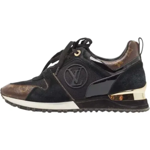 Pre-owned Sneakers, female, , Size: 9 US Pre-owned Coated canvas sneakers - Louis Vuitton Vintage - Modalova