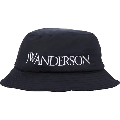 Hats, unisex, , Size: S Bucket Hat Logo Accessories - JW Anderson - Modalova