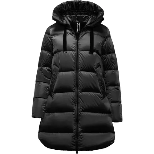 Down Coats, female, , Size: XL Geneva Jacket - Bright Nylon Down Jacket - BomBoogie - Modalova