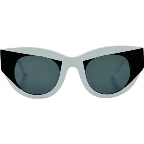 Futuristic Cat Eye Sunglasses , female, Sizes: ONE SIZE - Thierry Lasry - Modalova