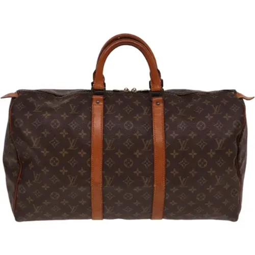 Pre-owned Canvas travel-bags , female, Sizes: ONE SIZE - Louis Vuitton Vintage - Modalova