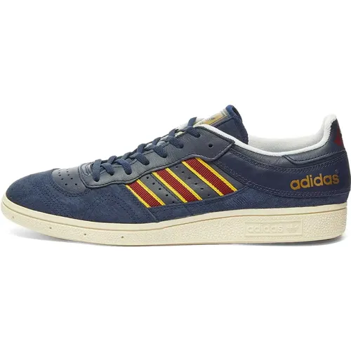 Sneakers, male, , Size: 9 2/3 US Night Indigo Handball Top Shoe - adidas Originals - Modalova