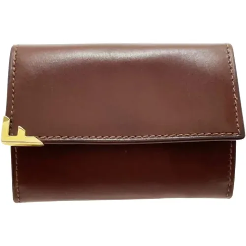 Pre-owned Wallets, female, , Size: ONE SIZE Pre-owned Leather wallets - Salvatore Ferragamo Pre-owned - Modalova