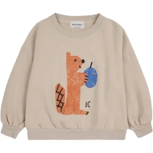 Niedlicher Eichhörnchen-Sweatshirt für Kinder - Bobo Choses - Modalova