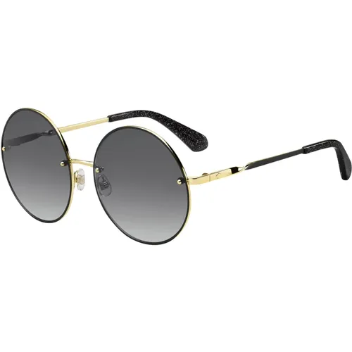 Dark Grey Shaded Sunglasses Abia/F/S , female, Sizes: 59 MM - Kate Spade - Modalova