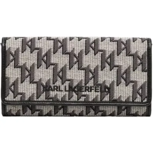 K/monogram jkrd cont. wallet , female, Sizes: ONE SIZE - Karl Lagerfeld - Modalova