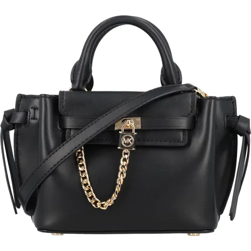 Leather Handbag with Buckle Closure , female, Sizes: ONE SIZE - Michael Kors - Modalova