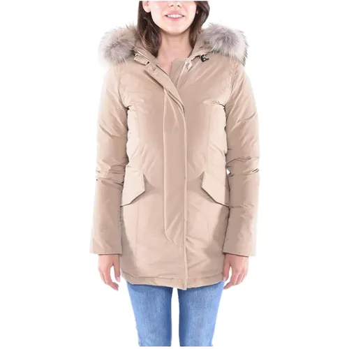 Luxury Arctic Raccoon Parka , female, Sizes: XS - Woolrich - Modalova