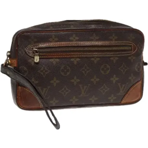 Pre-owned Canvas clutches , female, Sizes: ONE SIZE - Louis Vuitton Vintage - Modalova