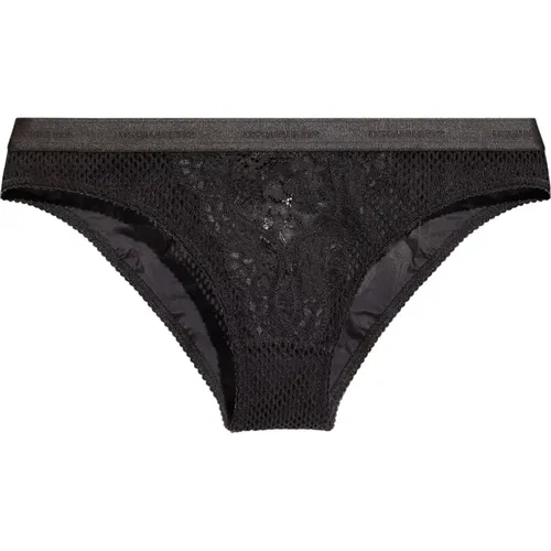 Bottoms, female, , Size: XL Logo Lace Front Briefs - Dsquared2 - Modalova