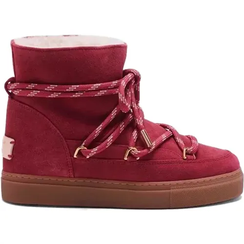 Rote Wildleder Shearling Kollektion , Damen, Größe: 37 EU - Coccinelle - Modalova