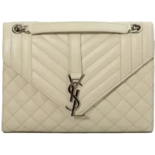 Pre-owned Cross Body Bags, female, , Size: ONE SIZE Pre-owned Leather shoulder-bags - Yves Saint Laurent Vintage - Modalova