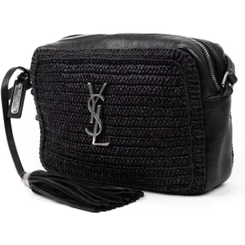 Pre-owned Cross Body Bags, female, , Size: ONE SIZE Pre-owned Canvas shoulder-bags - Yves Saint Laurent Vintage - Modalova