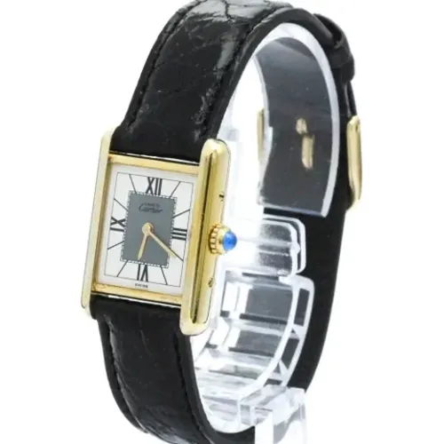 Pre-owned Watches, female, , Size: ONE SIZE Pre-owned Metal watches - Cartier Vintage - Modalova