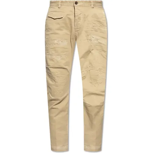 Chinos, male, , Size: S Chino Pants - Dsquared2 - Modalova