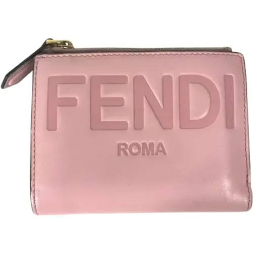 Pre-owned Wallets, female, , Size: ONE SIZE Pre-owned Leather wallets - Fendi Vintage - Modalova