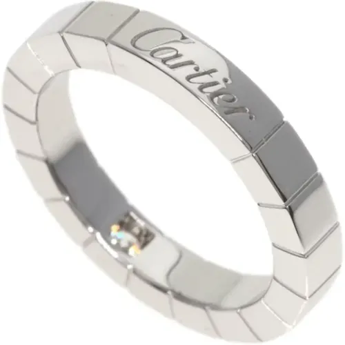 Pre-owned White Gold rings , female, Sizes: ONE SIZE - Cartier Vintage - Modalova