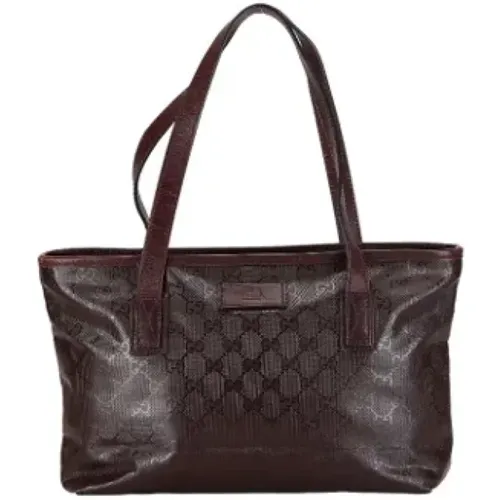 Pre-owned Leather gucci-bags , female, Sizes: ONE SIZE - Gucci Vintage - Modalova