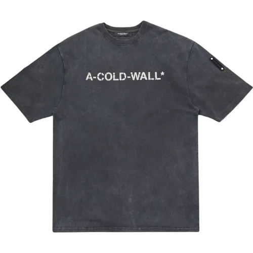 Onyx Logo T-Shirt , Herren, Größe: L - A-Cold-Wall - Modalova