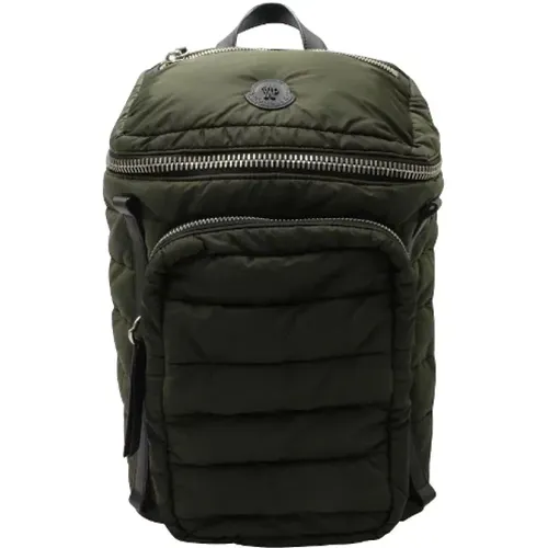 Pre-owned Nylon backpacks , female, Sizes: ONE SIZE - Moncler Pre-owned - Modalova