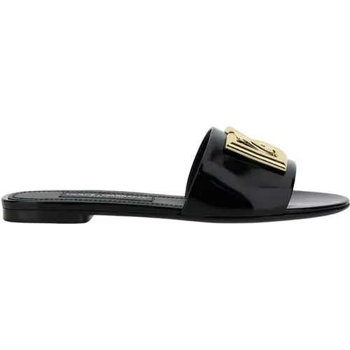 Sandals , female, Sizes: 3 UK, 4 1/2 UK, 2 UK - Dolce & Gabbana - Modalova
