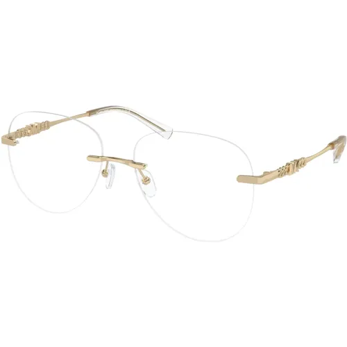 Stilvolle Brille Mk3077 L1014,Silberne Optische Brille 1893 Stilvolles Design - Michael Kors - Modalova