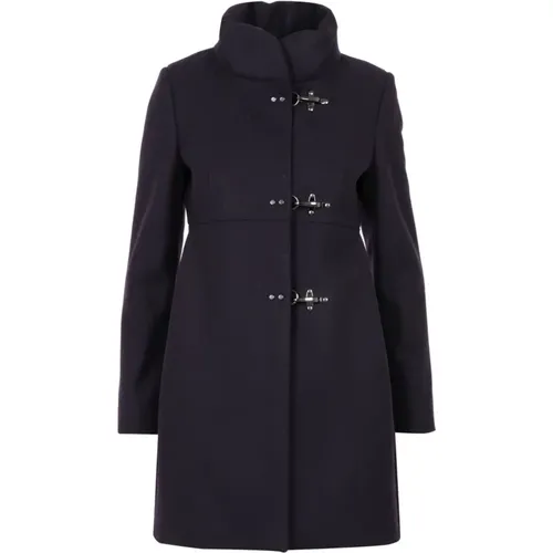 Single-Breasted Coats , female, Sizes: 2XL - Fay - Modalova