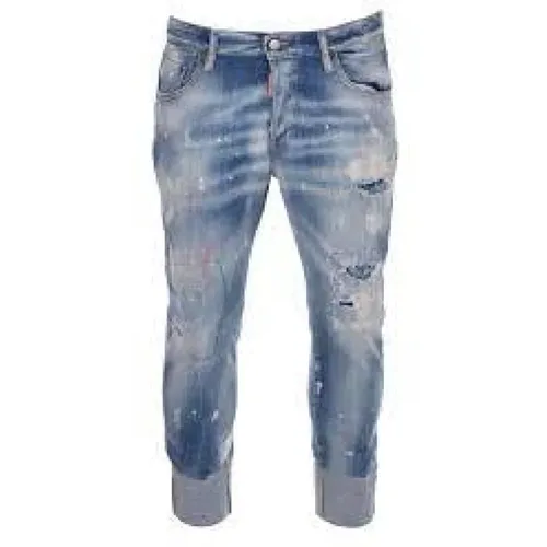 Klassische Denim Jeans , Herren, Größe: L - Dsquared2 - Modalova
